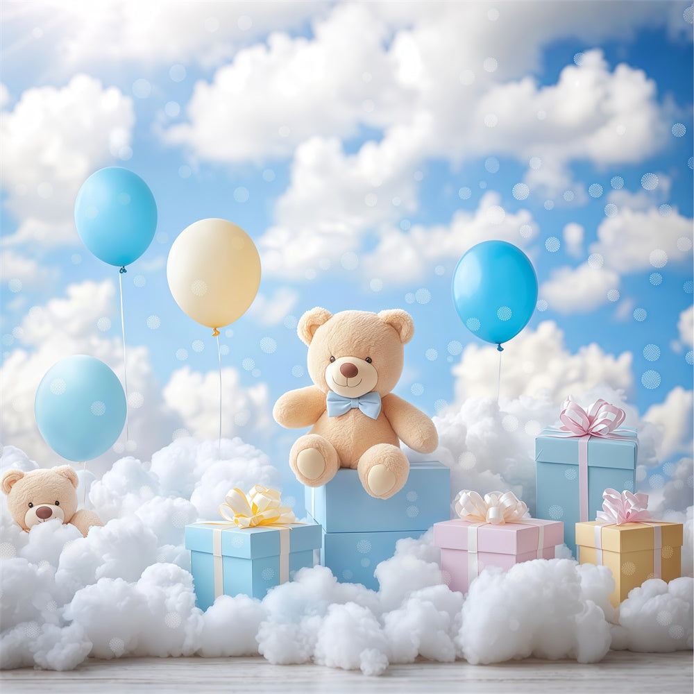 Cloud Photography Backdrop Sky Gift Celebration Backdrop UK BRP57-221