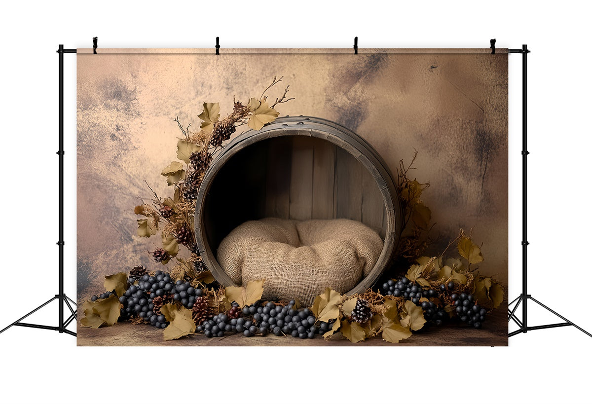Childrens Backdrops Grape Harvest Cradle Backdrop UK BRP57-266