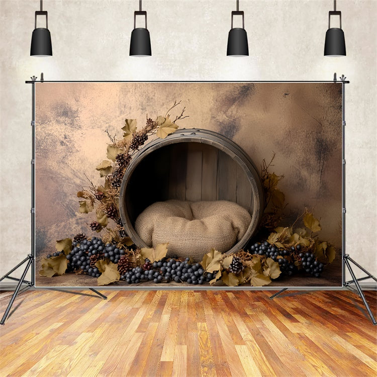 Childrens Backdrops Grape Harvest Cradle Backdrop UK BRP57-266