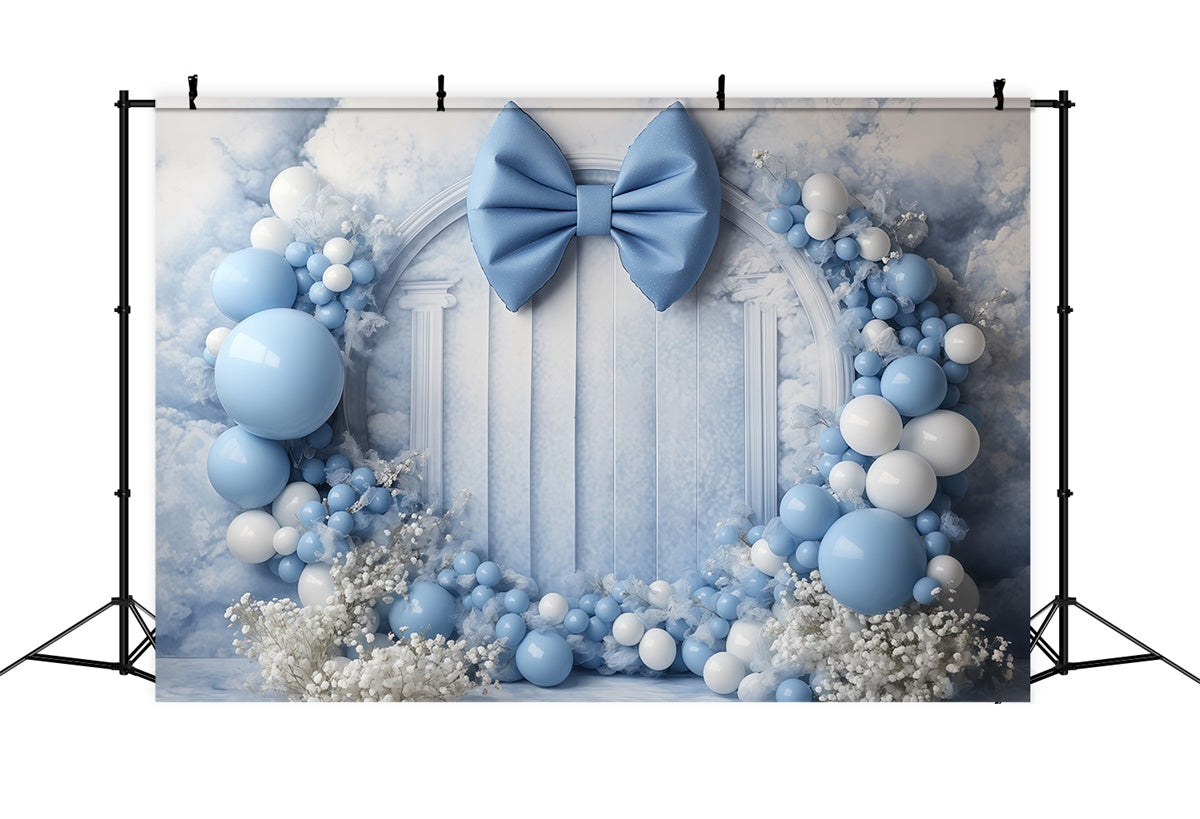 Newborn Backdrops Blue Arch Fantasy Backdrop UK BRP57-281