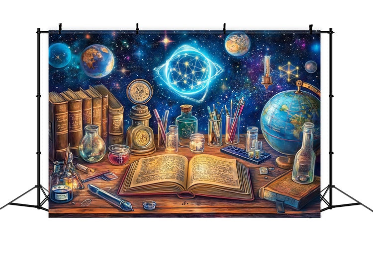 Back To School Backdrops Stellar Discovery Desk Backdrop UK BRP57-39
