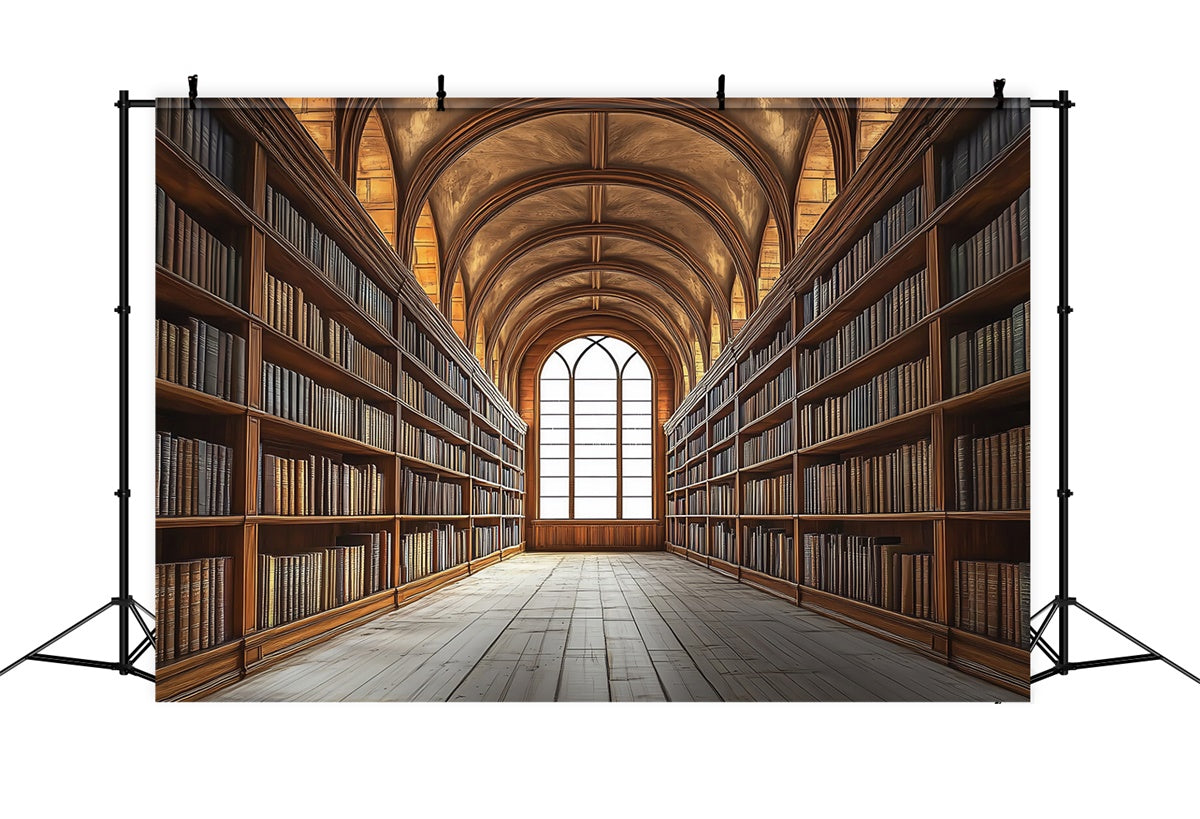 Back To School Backdrops Classic Book Haven Backdrop UK BRP57-54