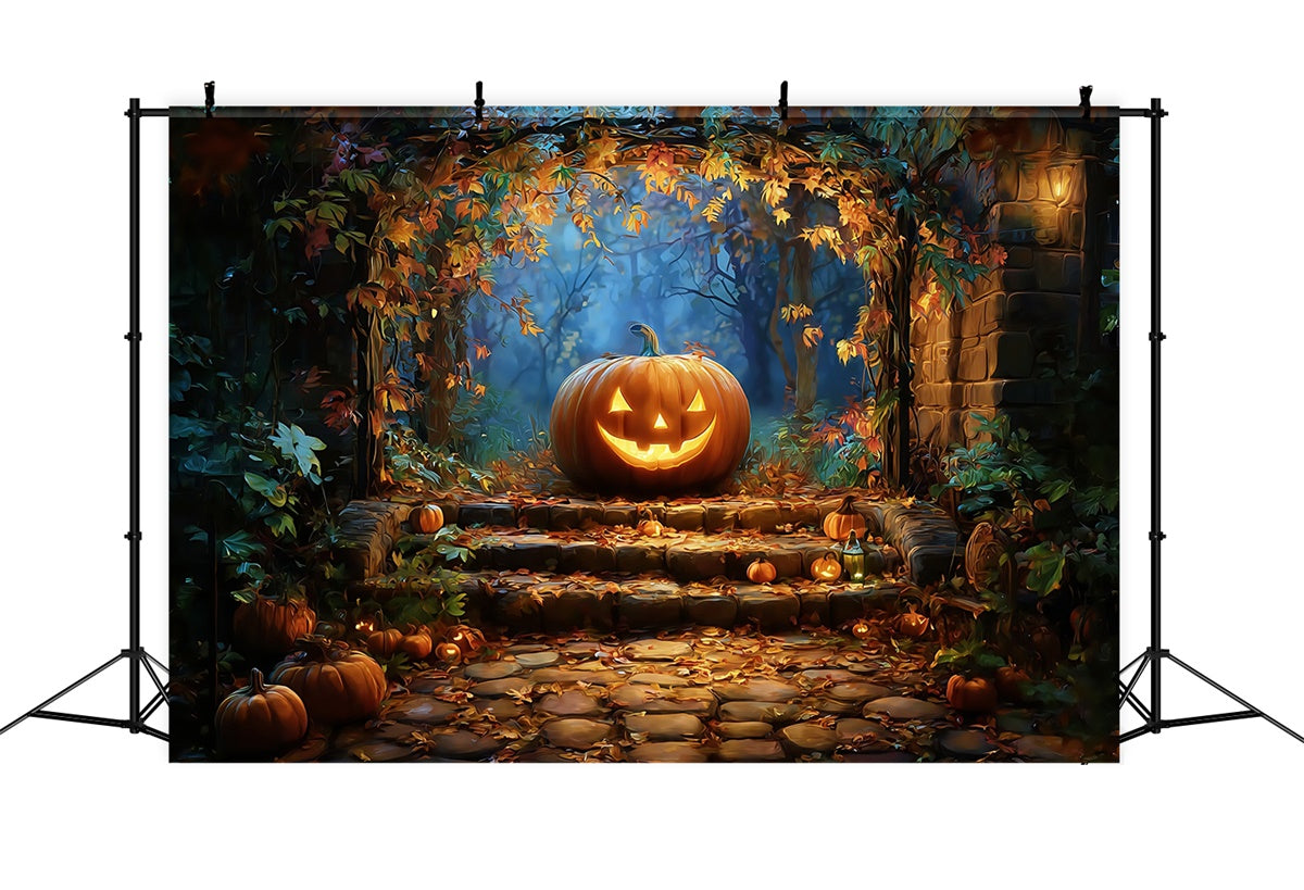 Halloween Photography Backdrop Rustic Autumn Magic Backdrop UK BRP57-67