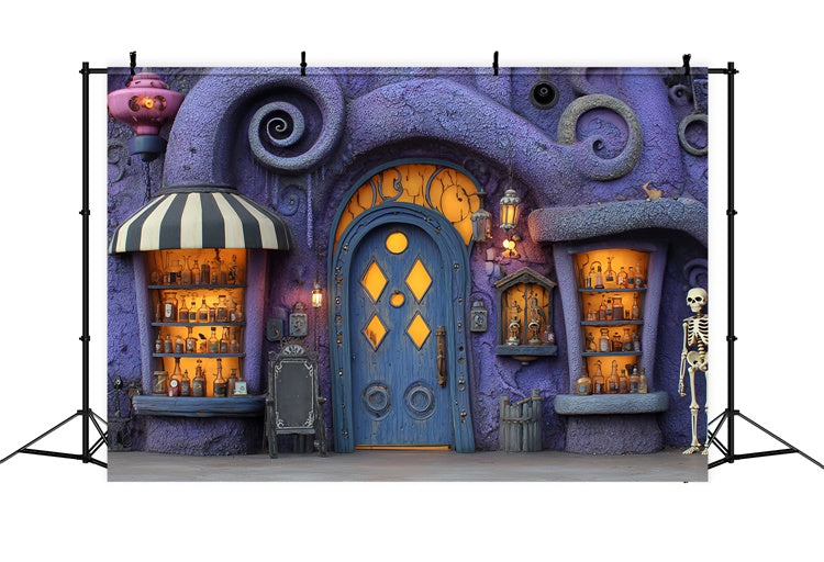 Halloween Backdrops Mystic Elixir Doorway Scene Backdrop UK BRP57-73