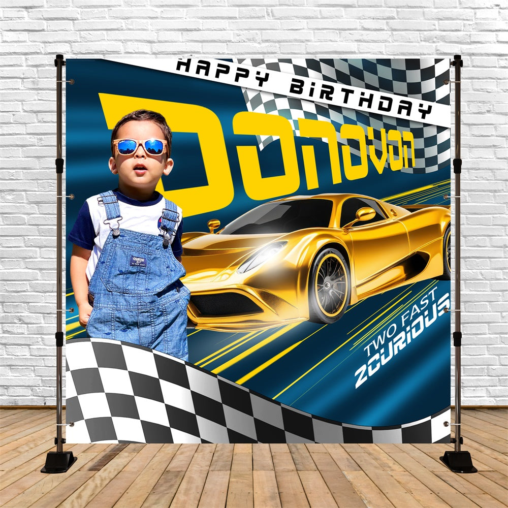 Backdrop Ideas For Birthday Mini Racer Custom Backdrop UK BRP6-78