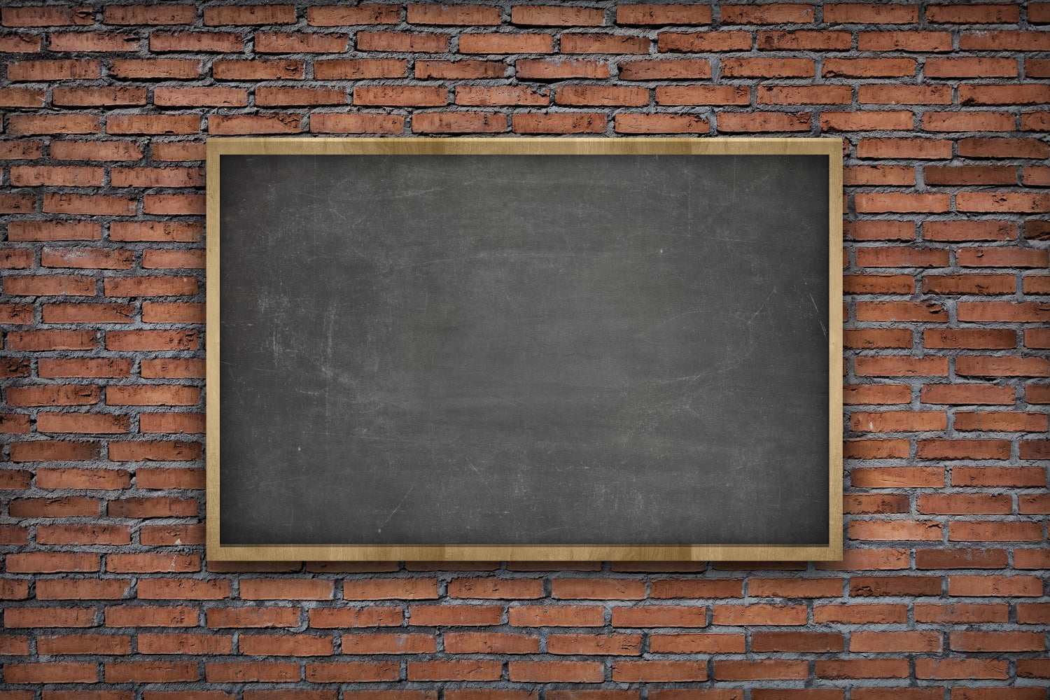 Chalkboard Brick Wall Back to School Backdrop UK BRP7-15