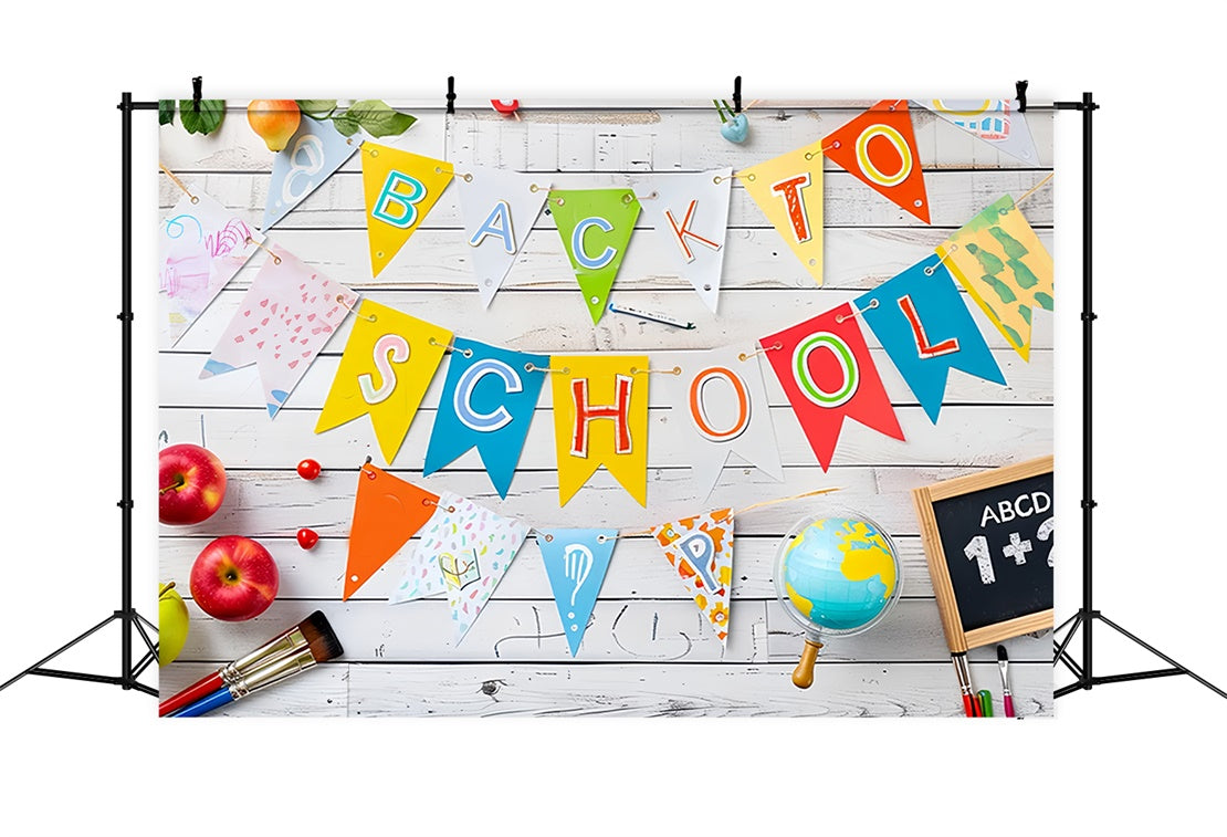 Back to School Teacher Pet Photography Backdrop UK BRP7-179