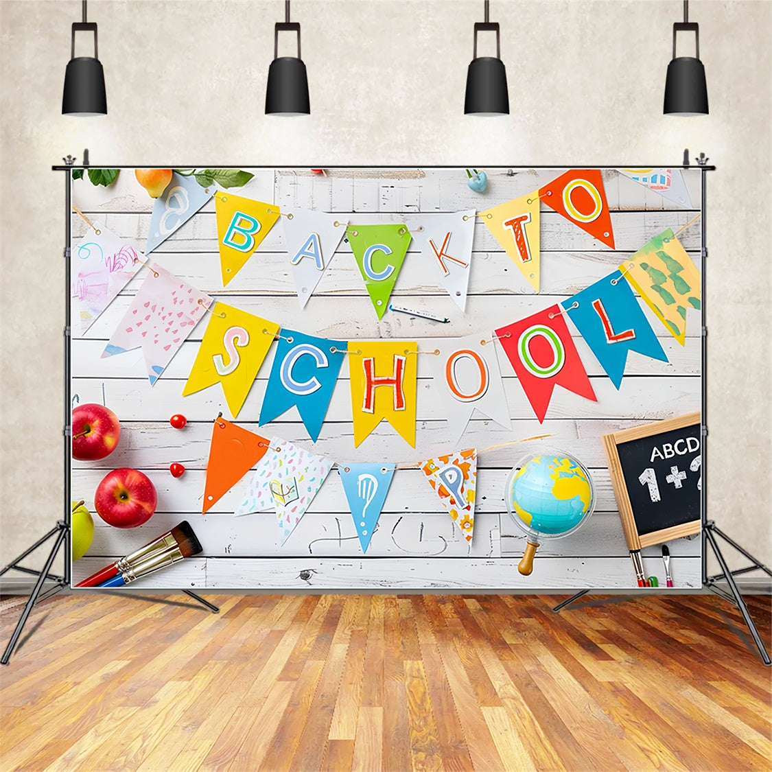 Back to School Teacher Pet Photography Backdrop UK BRP7-179