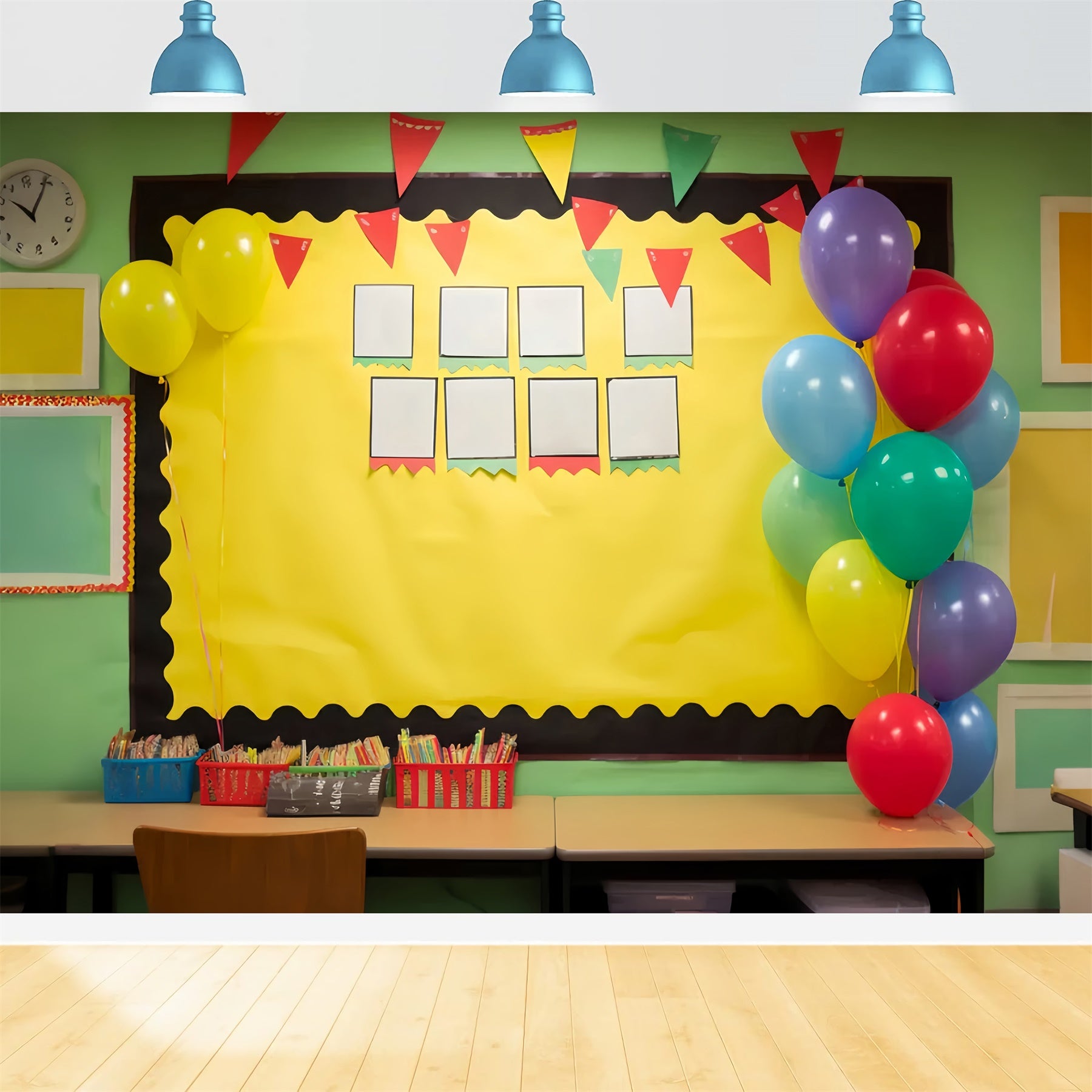 Back to School Head of Class Backdrop UK BRP7-189