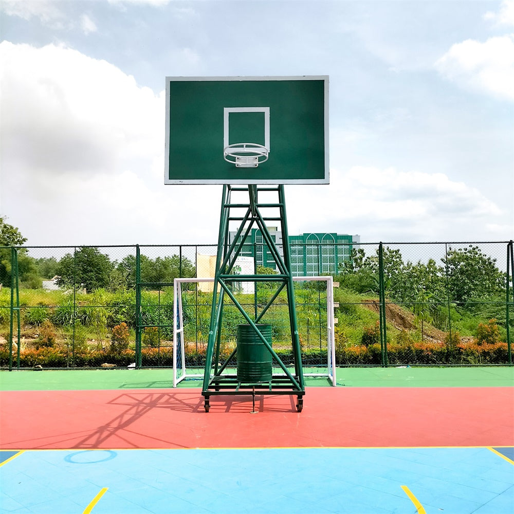 Back to School Half Court Photography Backdrop UK BRP7-46