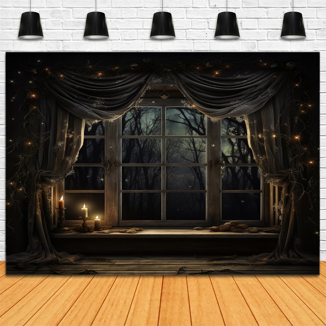 Autumn Dark Stage Curtain Backdrop UK BRP7-80