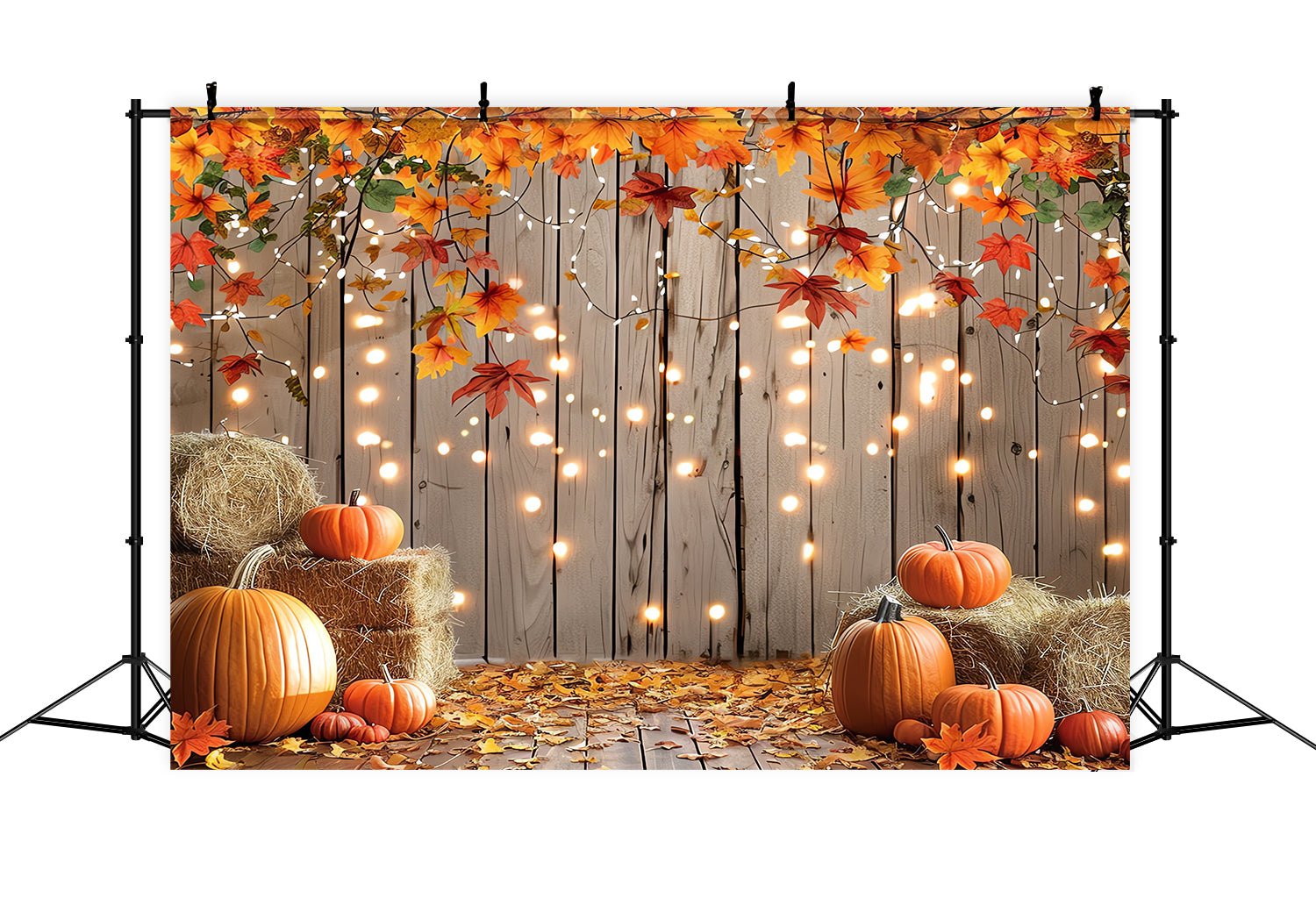 Autumn Pumpkin Harvest Backdrop UK BRP7-98