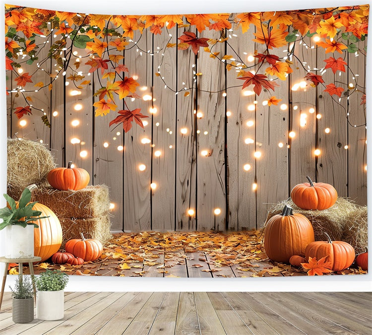 Autumn Pumpkin Harvest Backdrop UK BRP7-98