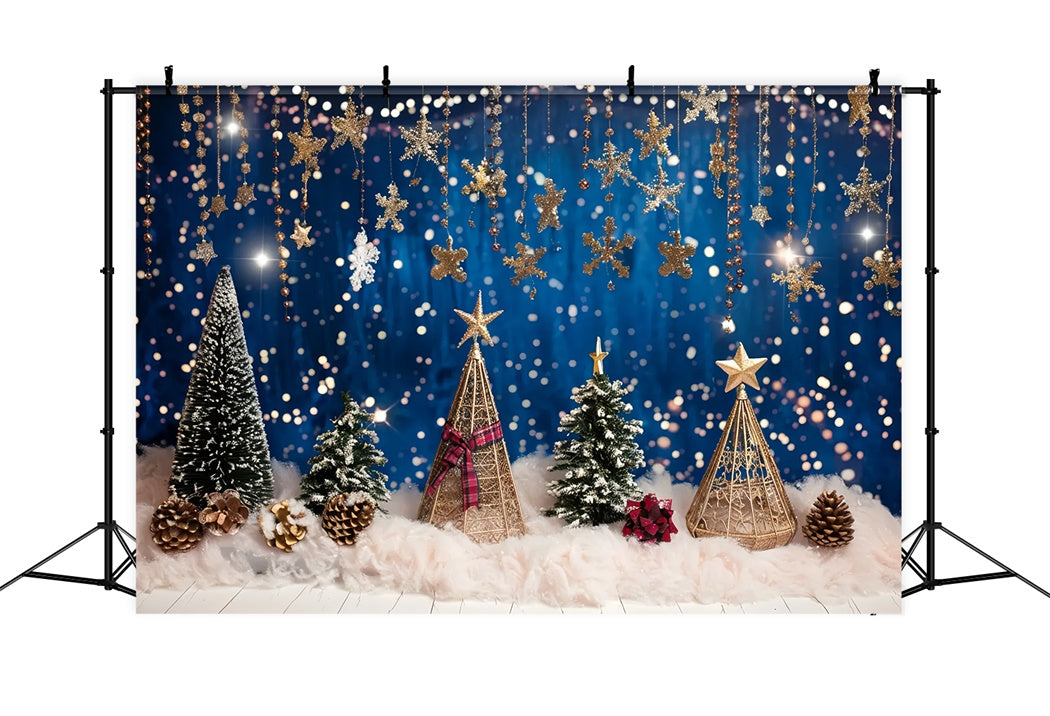 Christmas Enchanted Pine Forest Backdrop UK BRP8-26