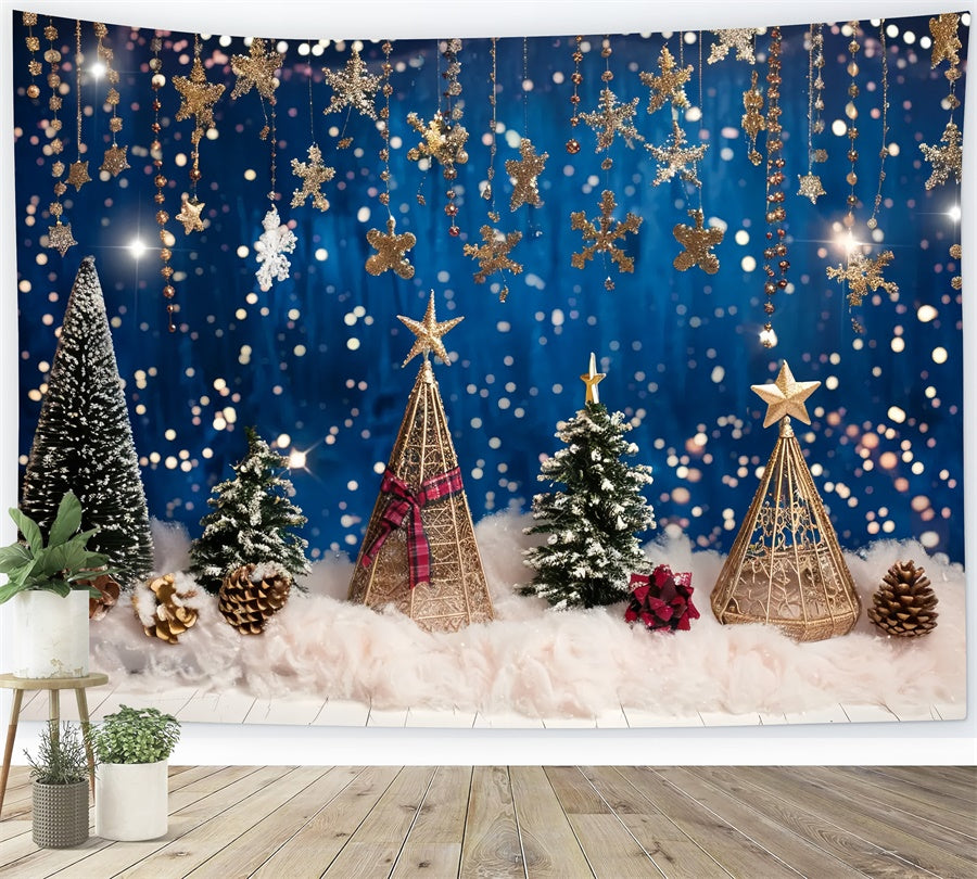 Christmas Enchanted Pine Forest Backdrop UK BRP8-26