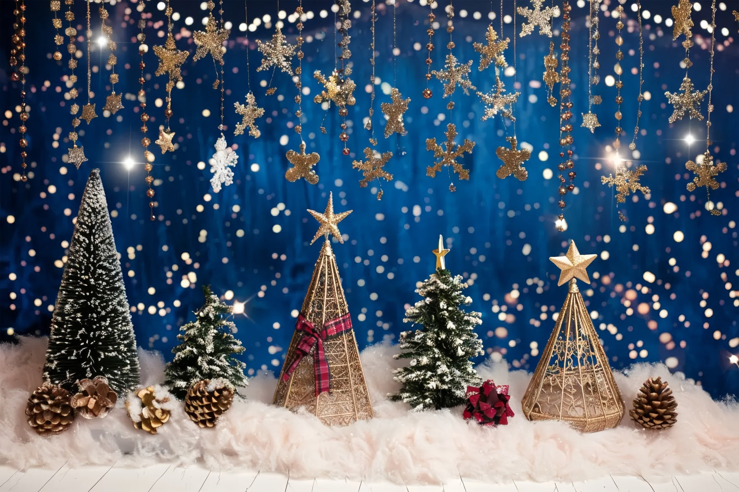 Christmas Enchanted Pine Forest Backdrop UK BRP8-26