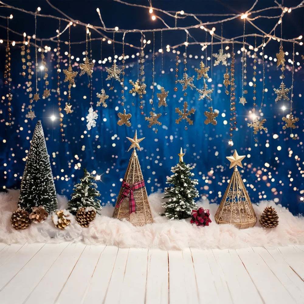 Christmas Enchanted Pine Forest Backdrop UK BRP8-26