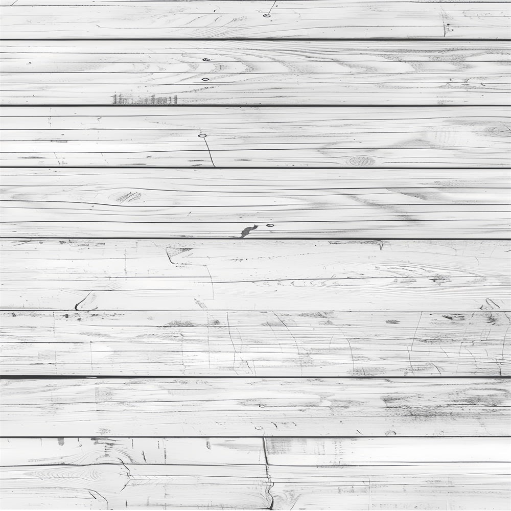 Classic White Wood Grain Floor Backdrop UK BRP8-282