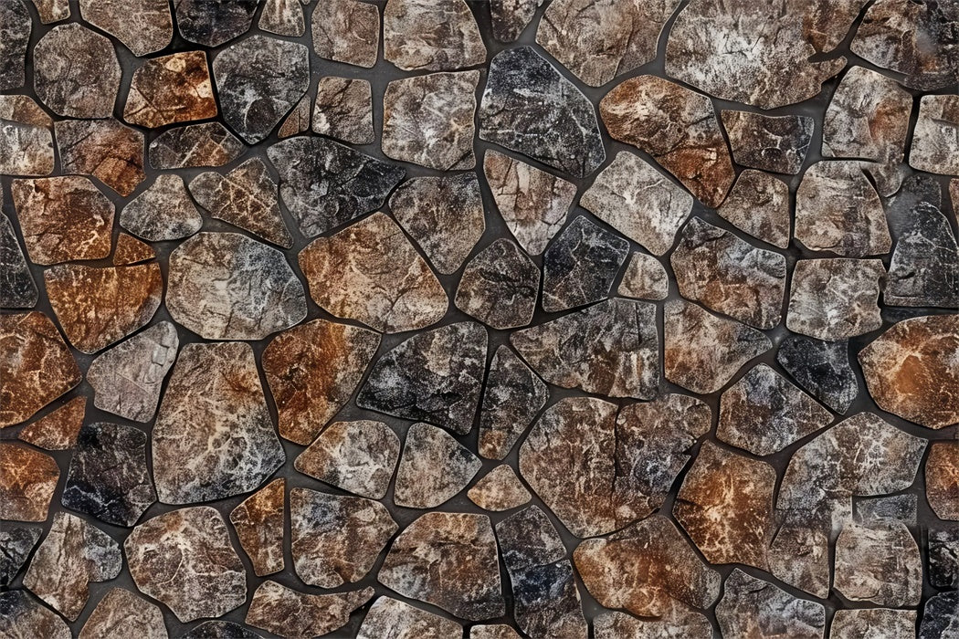 Natural Rocky Textured Stone Floor Backdrop UK BRP8-283