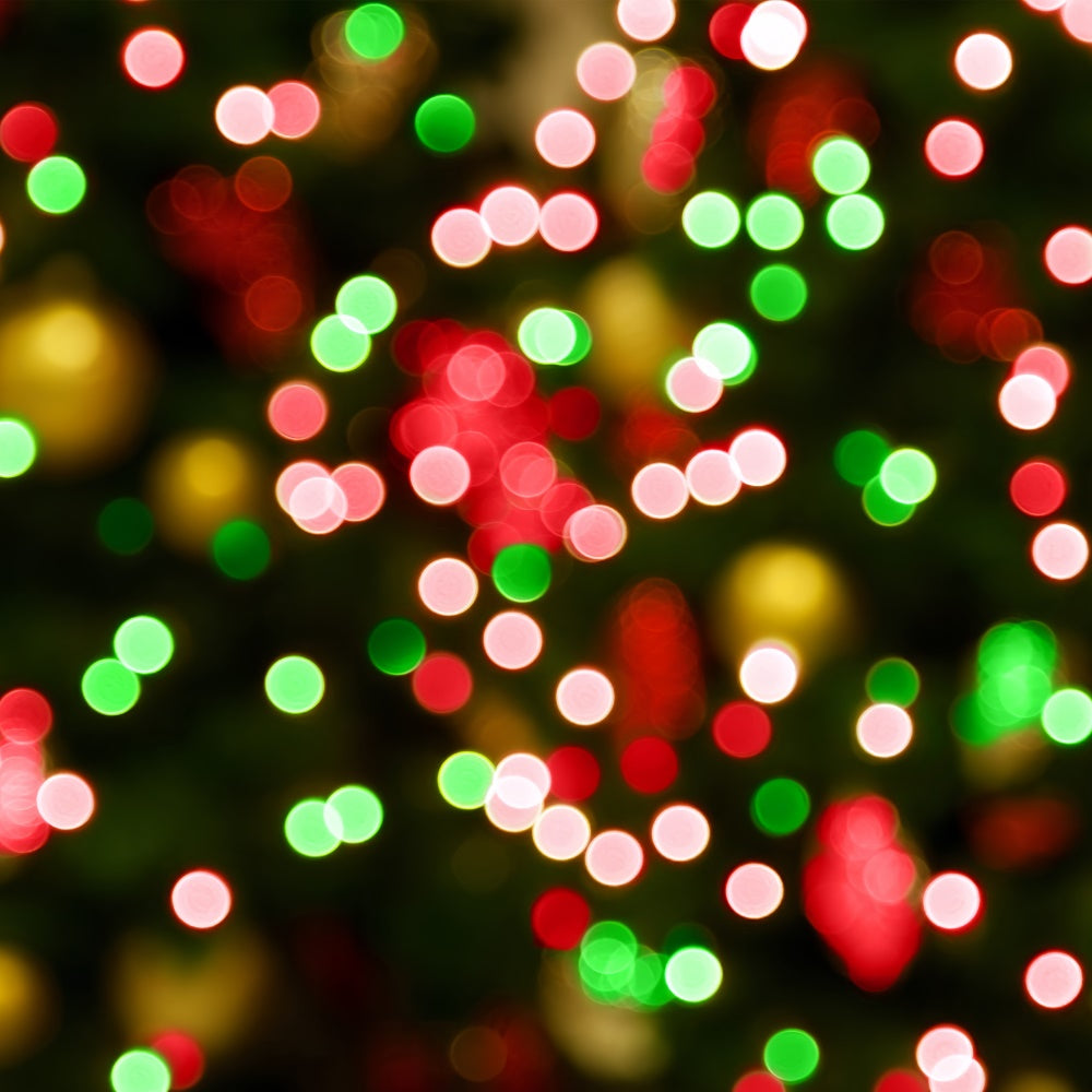 Christmas Colorful Sparkle Bokeh Backdrop UK BRP8-77