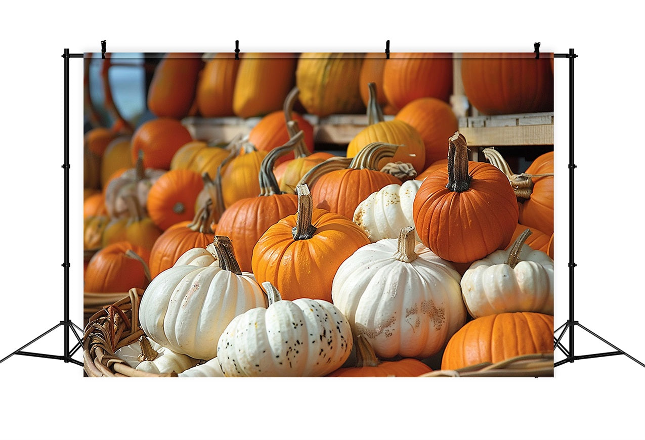 Assorted Autumn Pumpkins Harvest Display UK BRP9-160