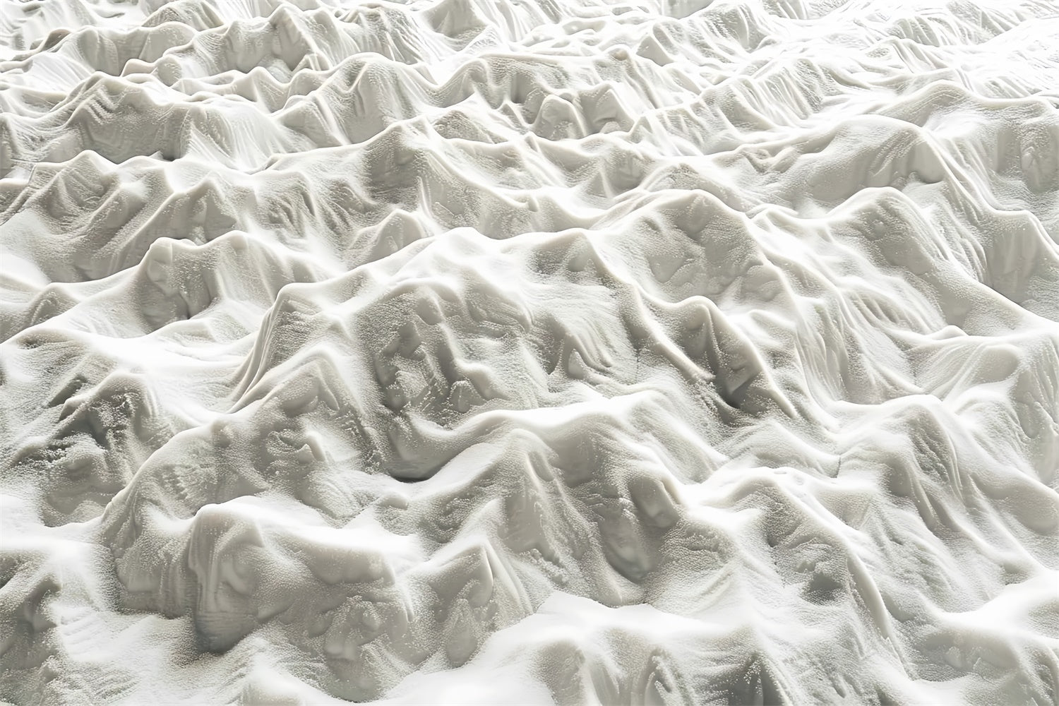 Winter Dunes of Snow Fabric Floor Backdrop BRP9-21