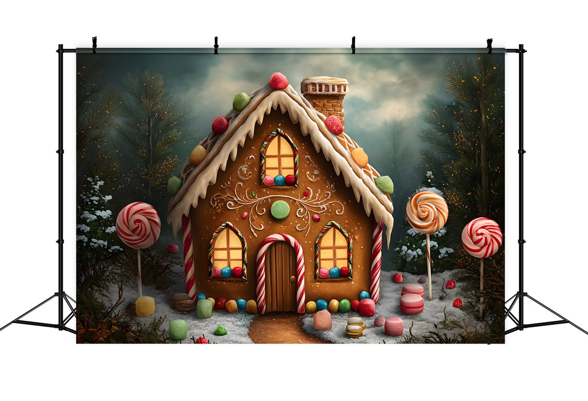 Christmas Backdrop Ideas Holiday Ginger Sweet Home Backdrop UK By Magali