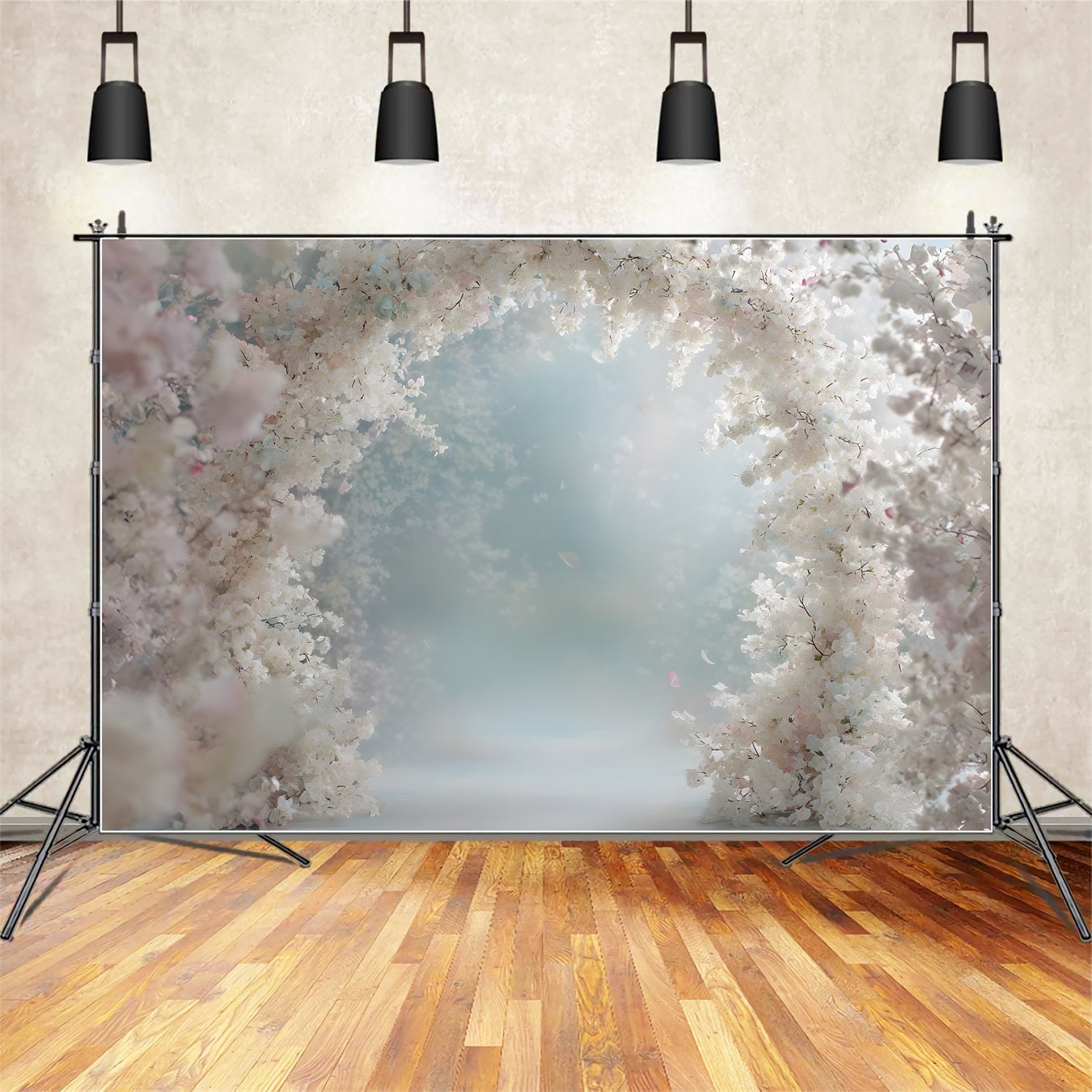 Mother's Day Backdrop Ideas Delicate Cherry Blossom Arch Happy Mothers Day Photo Backdrop UK By Magali