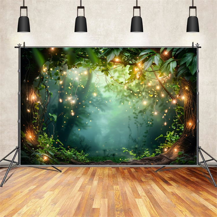 Forest Backdrop Ideas Enchanted Glow Forest Archway Backdrop UK CJJ2-45