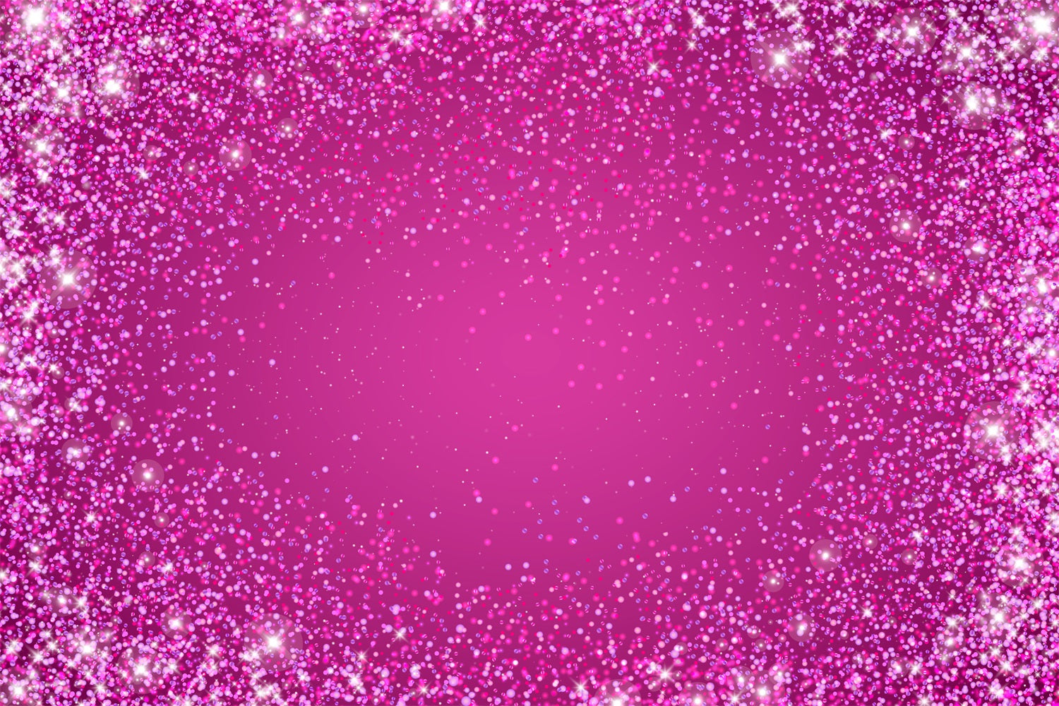 Pink Girl Backdrop For Party Glittering Pink Celebration Backdrop UK CJJ2-76