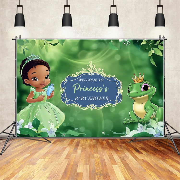 Baby Shower Backdrop Fairy Tale Princess Celebration Backdrop UK CSH2-207