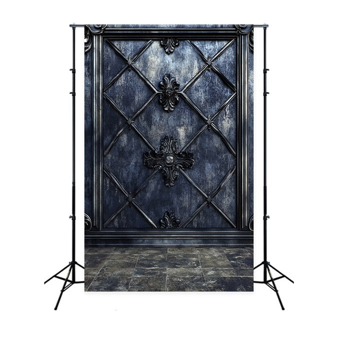 Black Wall Backdrop Elegant Textured Black Wall Backdrop UK CSH2-258