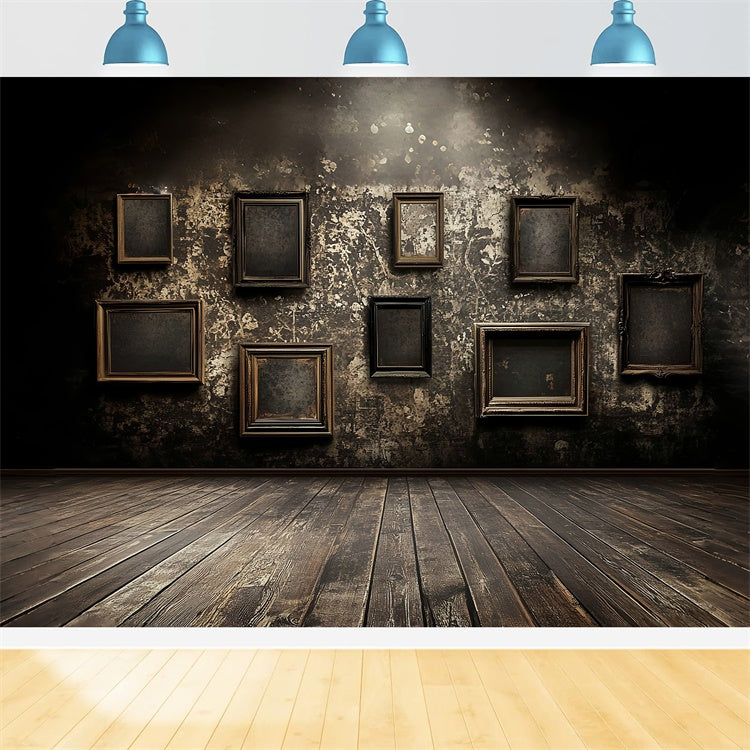 Vintage Wall Backdrop Antique Frame Gallery Backdrop UK CSH2-266