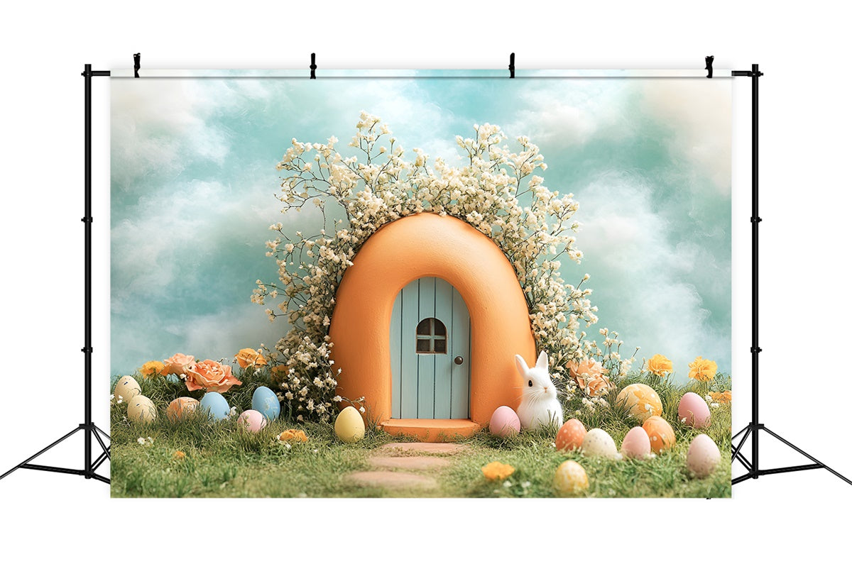 Easter Backdrops Photography Dreamy Pastel Bunny Haven Backdrop UK CSH2-72