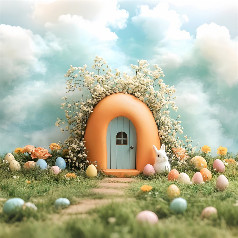 Easter Backdrops Photography Dreamy Pastel Bunny Haven Backdrop UK CSH2-72