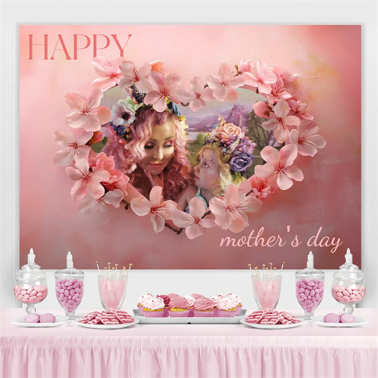 Backdrop For Mothers Day Fantasy Floral Wonderland Custom Backdrop UK CSH3-147