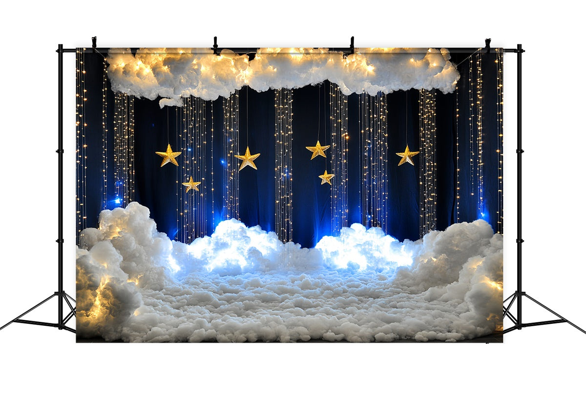 Cloud Backdrop Photography Twinkle Star Cloud Fantasy Backdrop UK CSH4-246