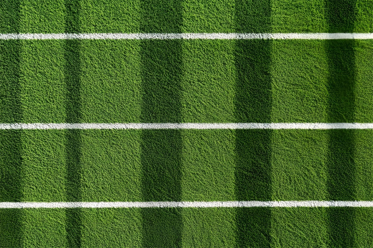 Football Stadium Backdrop Striped Turf Football Field Backdrop UK CSH4-370