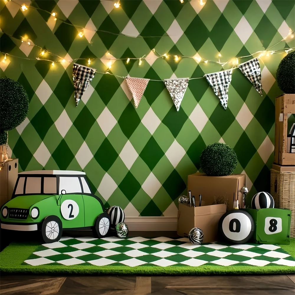 Sports Photography Backdrops Mini Racer Diamond Wall Backdrop UK CSH4-375