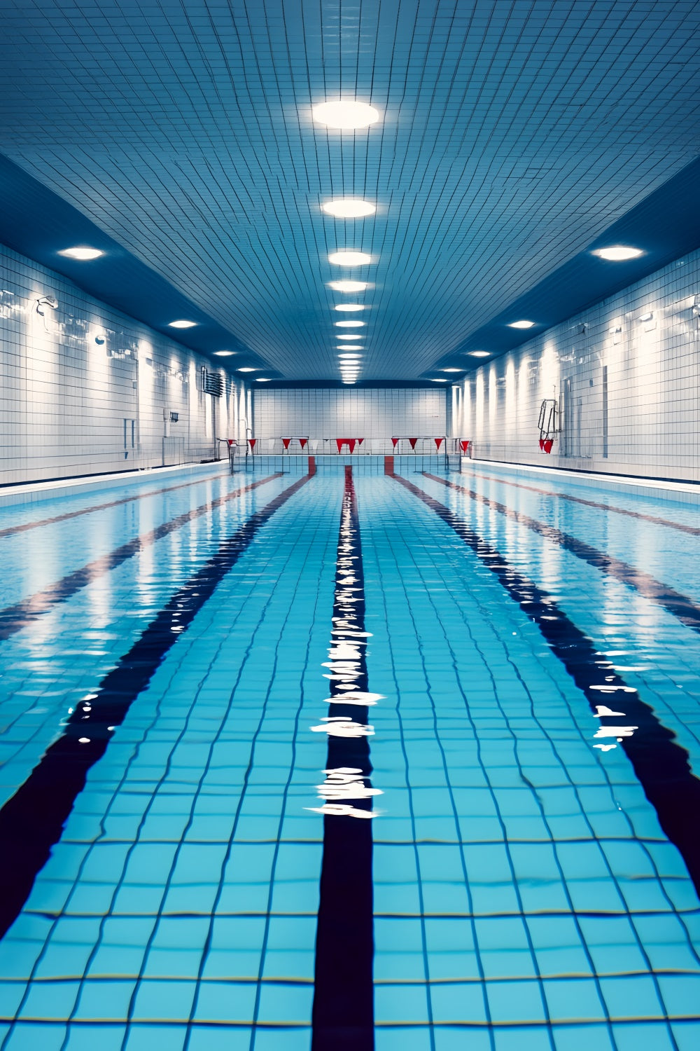 Backdrop Sports Modern Indoor Swimming Pool Backdrop UK CSH4-378
