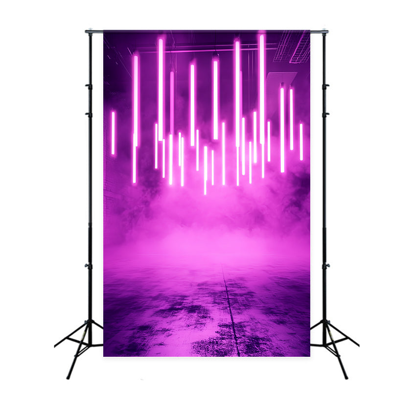 Sports Themed Backdrop Hanging Neon Rod Lights Backdrop UK CSH4-384