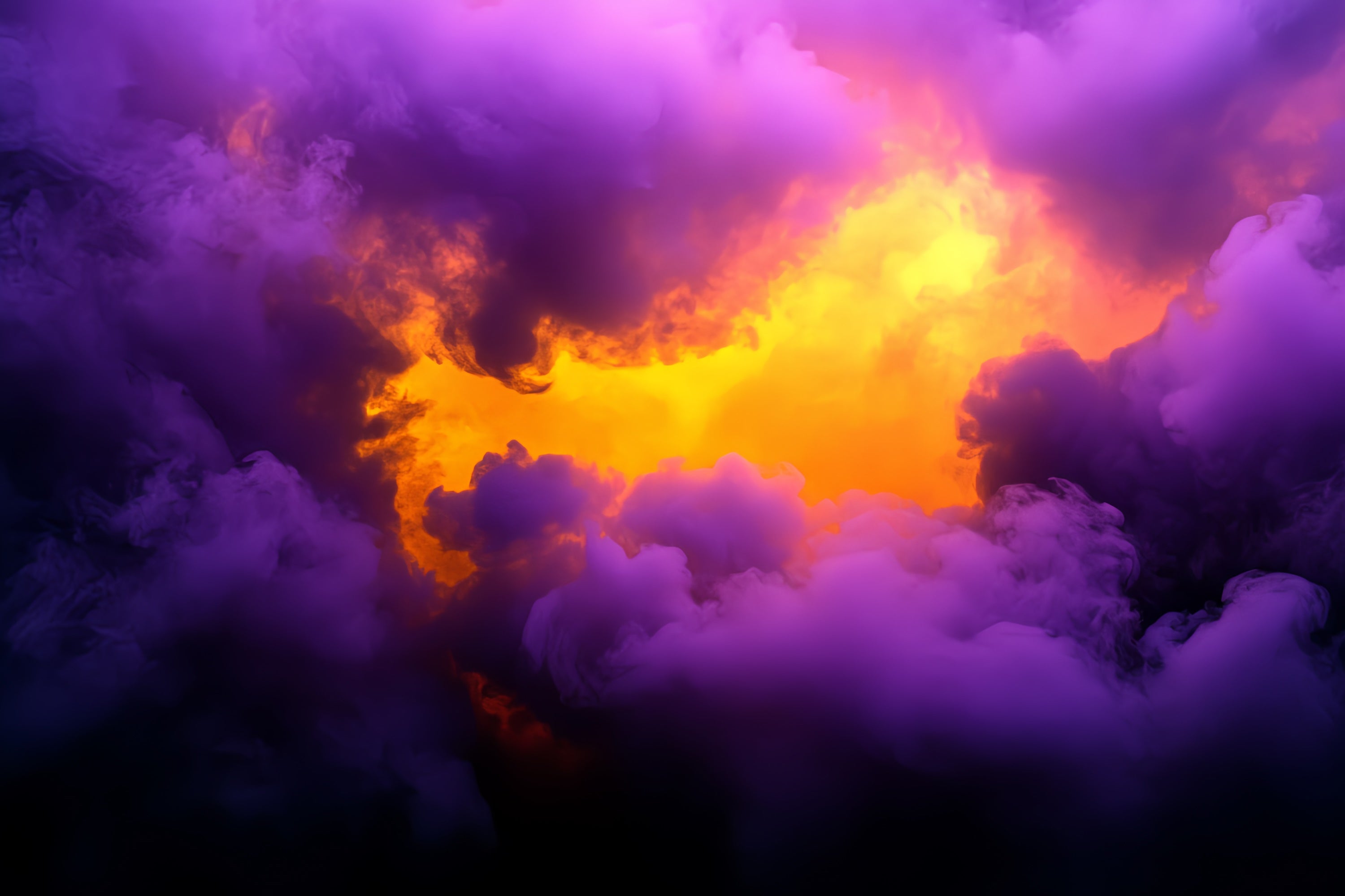 Sports Photo Backdrop Ethereal Firelight Smoke Backdrop UK CSH4-389
