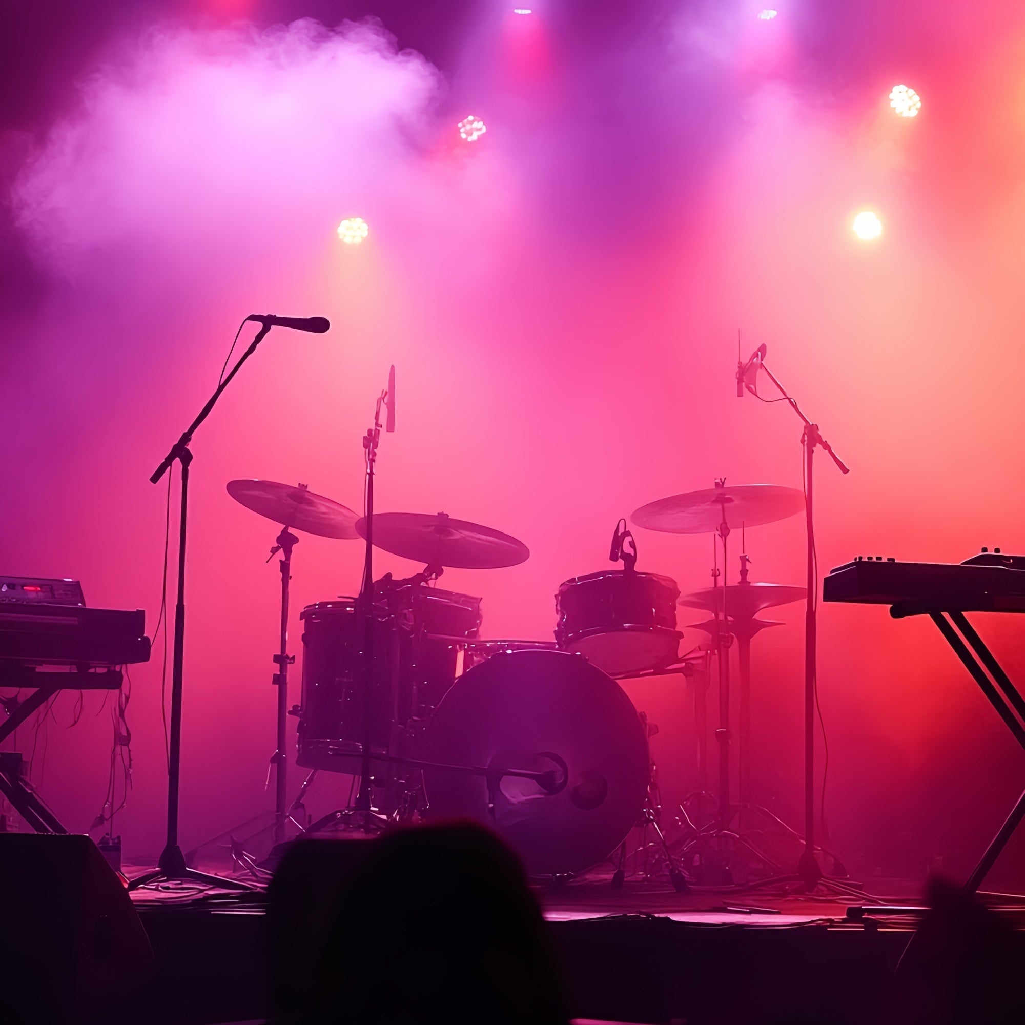 Concert Stage Backdrop Band Performance Lighting Backdrop UK CSH5-152