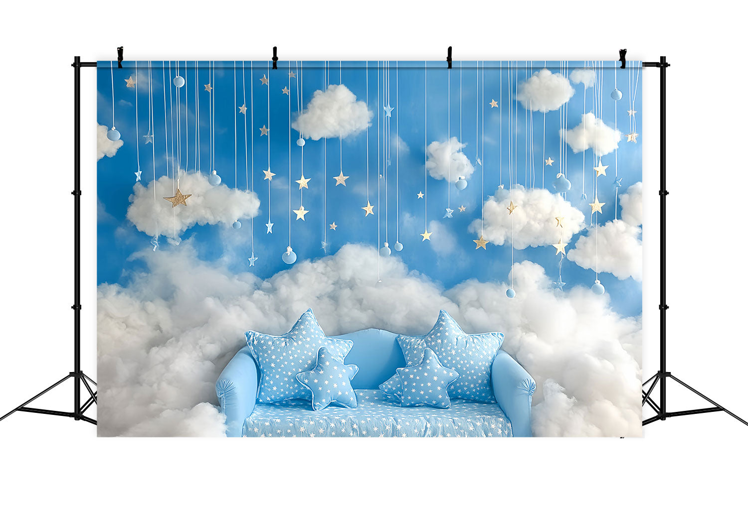 Newborn Photography Backdrop Dreamy Floating Cloud Backdrop UK CSH5-258