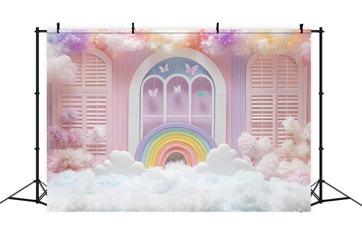 Newborn Photography Backdrops Enchanted Cloud Room Backdrop UK CSH5-270