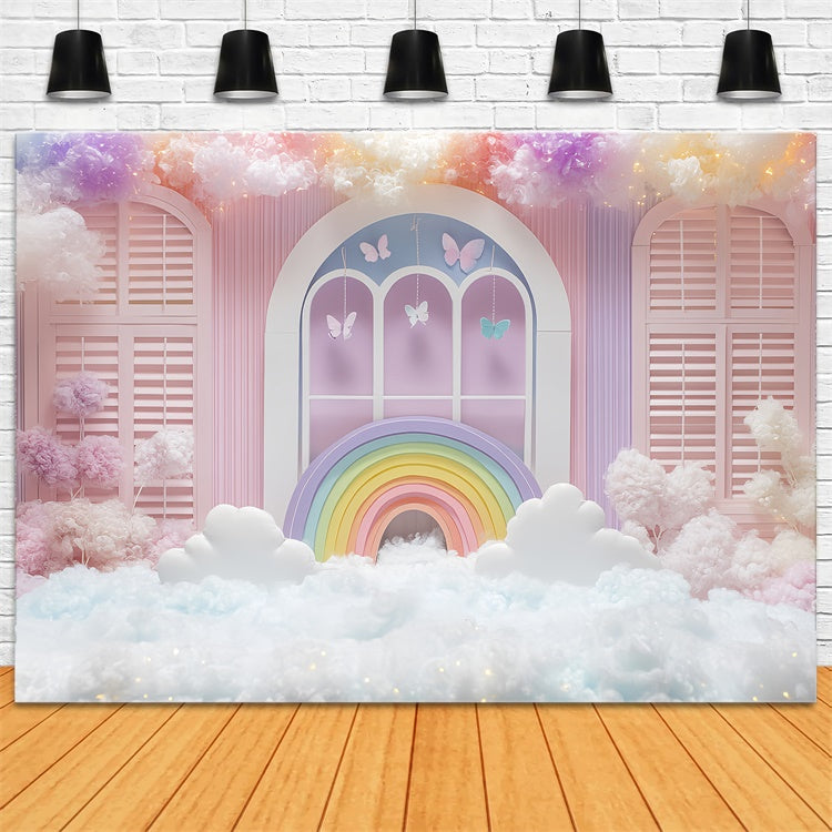 Newborn Photography Backdrops Enchanted Cloud Room Backdrop UK CSH5-270