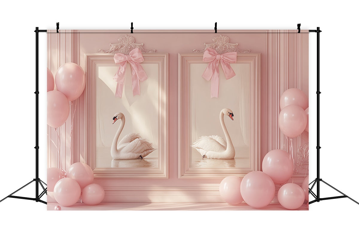 Vintage Wall Backdrop Blush Swan Elegance Newborn Backdrop UK CSH5-318