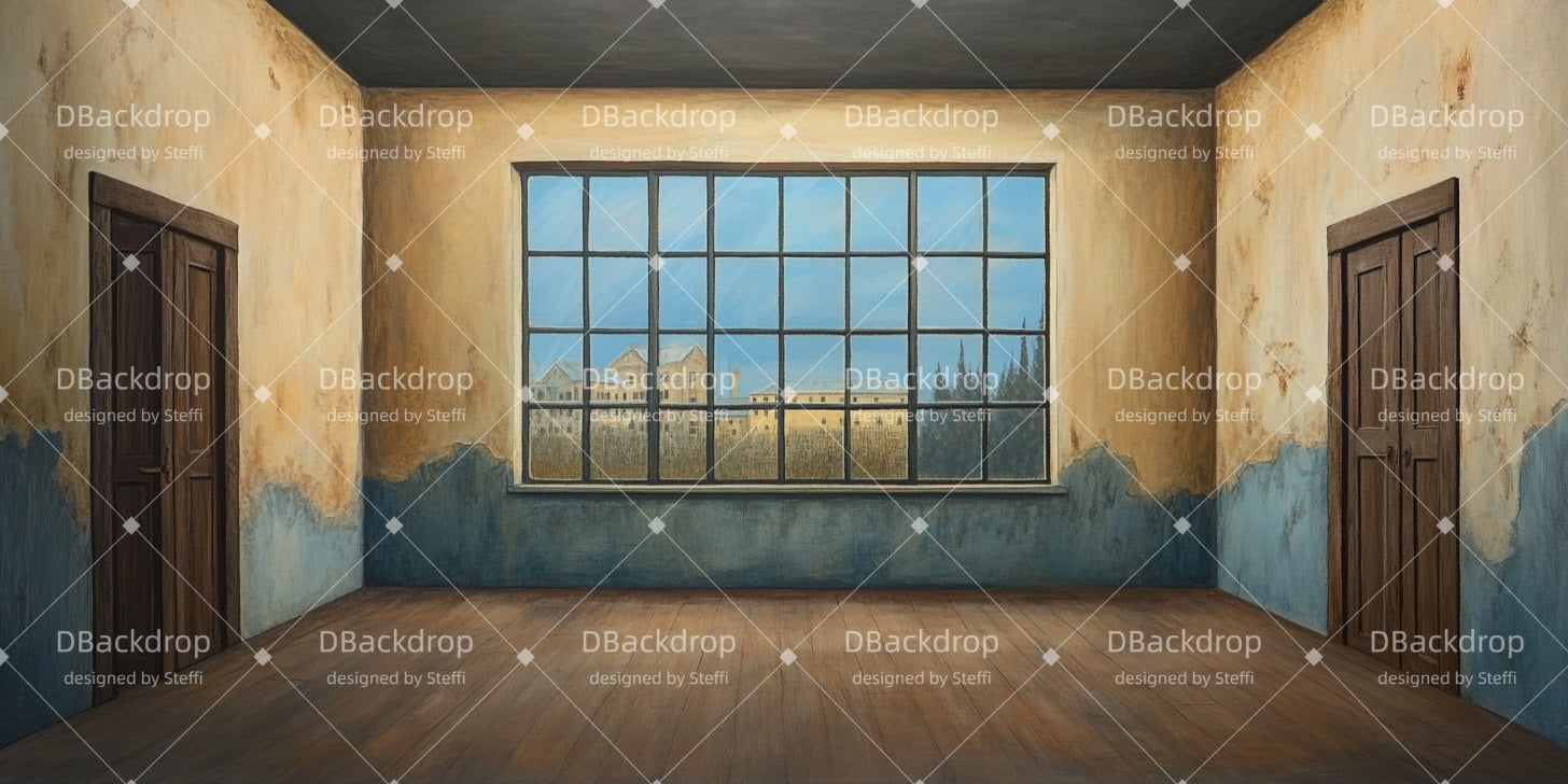 Theater Stage Backdrops Orphanage Lobby Theater Backdrops UK CSH510-T23