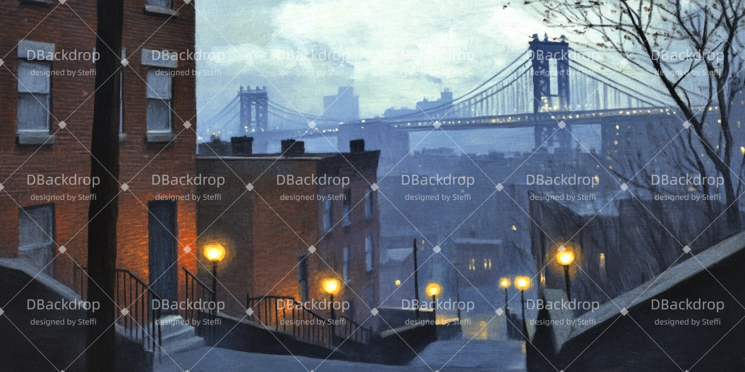 Performance Backdrops NYC at Dusk Movie Theater Backdrop UK CSH510-T35