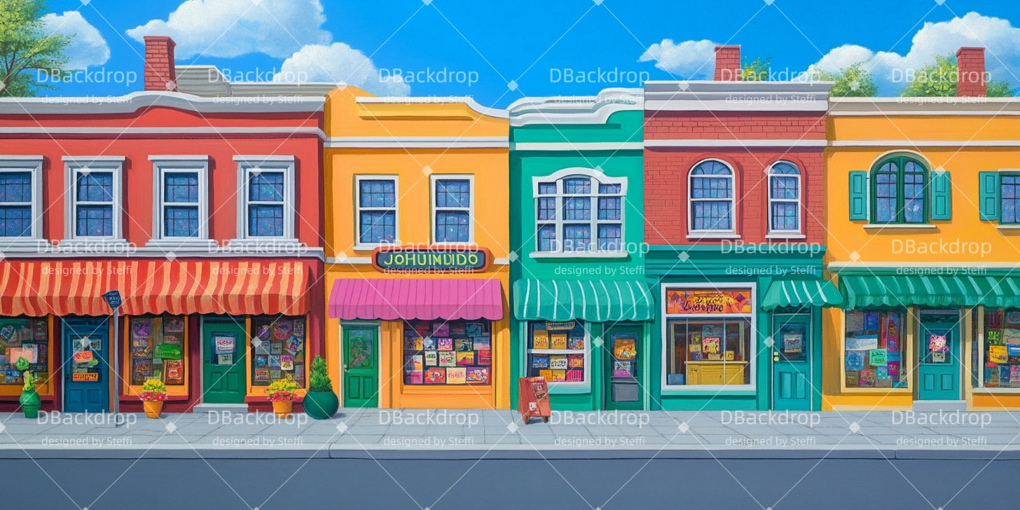 Performance Backdrops Shop Street Church Stage Backdrops UK CSH510-T57